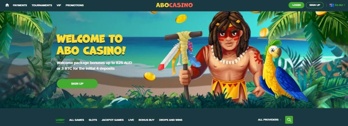 Abo Casino official website